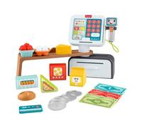 Fisher-Price Fun and Learning Market - Set di 20 pezzi per bambini dai 2 anni in su, con supporto per più lingue, JGW99
