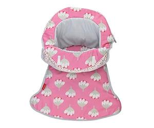 Fisher-Price GBL23 - Coprisedile di ricambio per sedile da pavimento, colore: rosa e bianco