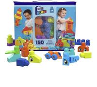 Fisher Price GHHM96 Mega Blocks Sacca Costruzioni Grande 150 Pezzi