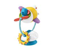 Fisher-Price- Giocattolo da Vassoio con Ventosa Piano di attività Pulizia Totale, Giocattolo per Bambini 3+Mesi, GWW53