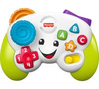 Fisher-Price Giocattolo per bambini e bambini, controller di gioco Laugh & Learn, verde, attività di apprendimento musicale per bambini dai 6 mesi in su