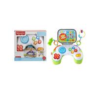 Fisher Price Cuscino Baby Gamer giocattolo sensoriale per giocare distesi sul pancino, dalla nascita in su Multicolor