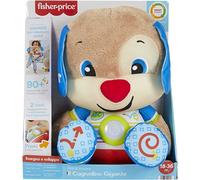 Fisher-Price Il Cagnolino Grande Peluche Musicale Ridi e Impara Multicolor