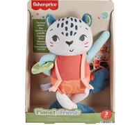 Fisher Price HKD64 Amici del Pianeta Leopardino Scopri e Gioca, Morbido Peluche