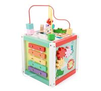 Fisher-Price - Holz-Aktivitätswürfel 5in1 Gioco di Apprendimento Bimbi Da 18