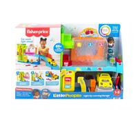 Fisher Price HYH57 Little People Autolavaggio Playset interattivo con rampa