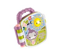 Fisher-price - il libro delle canzoncine della scimmietta viola, con luci e suoni per l'apprendimento, versione in italiano