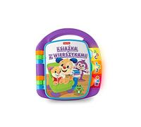 Fisher-Price Il Libro delle Canzoncine Ridi e Impara, Libricino con Filastrocche Che Incoraggiano Il Bambino a Girare Le Pagine e Cantare, Giochi Bambini 1 Anno, 6+Mesi, Edizione Polacco, FRC70