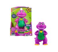 Fisher-price il mondo di barney - barney mani a cuore, personaggio musicale alto 14+ cm con luci e suoni