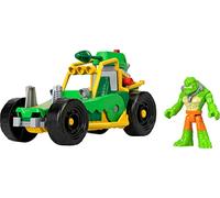 (TG. Piccolo) Imaginext DC Super Friends - Auto di Killer Croc con lanciamissili