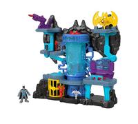 Fisher-Price Imaginext - DC Super Friends Playset di Batman, Batcaverna Bat-Tech con Luci e Suoni, Giocattolo per Bambini 3+Anni, GYV24