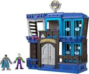 Fisher-Price Imaginext DC Super Friends Set di Gioco Batman Gotham City | Set di gioco Batman con prigione di Gotham City e personaggi, 3+ anni, ispirato DC Universe, HHP81