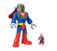 Fisher-Price Imaginext DC Super Friends - Superman Insider e Corazza, robot alto