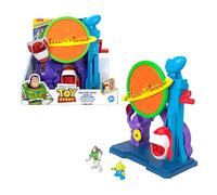 Fisher-Price Imaginext Toy Story - Pizza Planet, set ispirato al film Disney Pixar con personaggi Buzz Lightyear e Amico Alieno, accessori come razzo e proiettili giocattolo inclusi, 3+ anni, JKW20