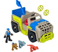 Fisher-Price Imaginext Jurassic World Dinosaur Toys Track & Transport Dino Truc