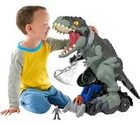 Mattel GWT22 Imaginext Jurassic World Mega Dino Calpesta e Ruggisc, Giocattolo p