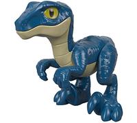 Fisher-Price IMAGINEXT Jurassic World Raptor blu (circa 8 cm di altezza)