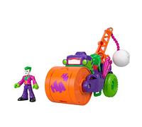 Fisher-Price Imaginext- Rullo Compressore con Personaggio di Joker Giocattolo per Bambini 3+ Anni, GKJ23