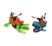 Fisher-Price Imaginext Set Imaginext Battaglia Squalo VS Coccodrillo
