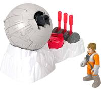 Fisher-Price Imaginext Star Wars Toys Rebel Base Cannone Launcher con Luke Skywa