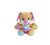 Fisher-Price la Sorellina del Cagnolino Smart Stages Ridi & Impara, Morbido Peluche Educativo per Imparare le Prime Parole, con 75+ Canzoni, Luci e Melodie, Edizione: Polacco, FPP63