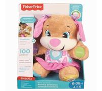Fisher-Price la Sorellina del Cagnolino Smart Stages Ridi & Impara, Morbido Peluche Educativo per Imparare le Prime Parole, con 75+ Canzoni, Luci e Melodie, Edizione: Espagnolo, FPP55
