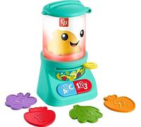 Fisher-Price Laugh & Learn Baby & Toddler Toy Counting & Colors Smoothie Maker Fingere Blender con musica e luci per bambini dai 9 mesi in su
