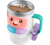 Fisher-Price Laugh & Learn Baby & Toddler Toy Wake Up & Learn Coffee Mug with Li