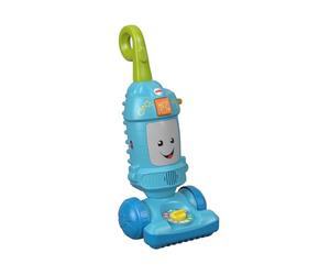 Fisher-Price Laugh & Learn Light-Up Learning Vacuum, Baby and Toddler Push Toy, Multicolour, Ages 12-36 Months FNR97