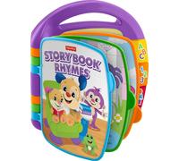 Fisher-Price Laugh & Learn Storybook Rhymes, take-Along Musical Toy Book with Le