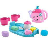 Fisher-Price Laugh & Learn Sweet Manners Tea Set, early development & activity toy, teaches nice manners, sharing, and more, ages 18-36 months, DYM76