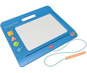 Fisher-Price Lavagnetta Doodle PRO con Stampini, Giocattolo per Bambini dai 3 Anni, Colore Viola, CHH61