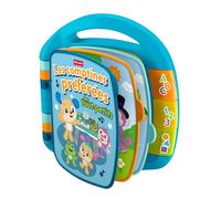 Fisher-Price Le filastrocche preferite dei piccoli giocattoli musicali Risate e Risveglio con luci e suoni per bambini dai 6 mesi in su, lingua francese, JMC51