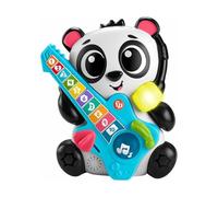 Fisher-Price Link Squad Jam & Count Panda - Giocattolo di apprendimento per neonati e ragazzi e bambine con musica e luci interattive per ragazzi e ragazze a partire da 9 mesi, versione spagnola,