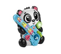 Fisher-Price Sync Squad Panda - Giocattolo di risveglio per bambini con musica e luci interattive, a partire da 9 mesi, versione francese, HYK95