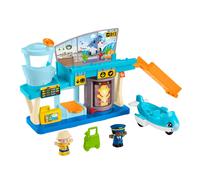 Fisher-Price Little People - Avventure in Aeroporto, playset con Nastro trasport