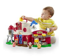 Fisher-Price HHX34 Little People Fattoria - Edizione tedesca - Set da gioco interattivo con Smart Stages, giocattolo per bambini da 1 a 5 anni