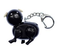 Fisher Price Little People Figur Vintage Retro Portachiavi Anni '80 Maiale