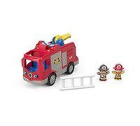 Fisher-Price-Little People - FPV30 - Giochi di Costruzione - Camion dei Pompieri