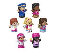 Fisher-Price Little People - Set Personaggi Barbie Puoi Essere Tutto Ciò che Desideri, Confezione con 7 Personaggi, Giocattolo per Bambini 18+ Mesi, HCF58