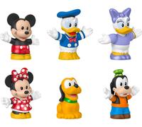 Fisher-Price Little People Toddler Toy Disney Mickey Mouse & Friends 6-Piece Fig