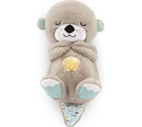 Fisher-Price Lontra Soffice Relax, Giocattolo con Vibrazioni Calmanti e Musica