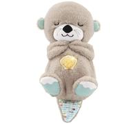Fisher-Price Lontra Soffice Relax, Giocattolo con Vibrazioni Calmanti e Musica