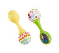 Fisher-Price Little People Maracas Baby Scoperte, 2 Coloratissime Maracas da Afferrare, Scuotere e Suonare, Giocattolo per Bambini 3+ Mesi