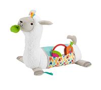 Fisher-Price, Lama Cresci Con Me giochi neonato Giocattolo, Stimolante Per Capacità Motorie E Sensoriali, Per Neonati 0+ Mesi, GLK39