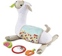 Fisher-Price- Morbido Lama Cresci con Me, Prima Infanzia Multiattività, Giocattolo per Neonati 0+Mesi, GHJ03