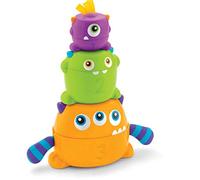 Fisher-Price Mostriciattoli Impilabili, Insegna i Numeri e Sviluppa Capacità di Risoluzione Problemi, Giocattolo per Bambini, FNV36