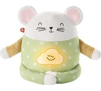 Fisher-Price Mouse da meditazione, edizione francese, peluche con suoni rilassanti, meditazione guidata e musica, per bambini dai 2 ai 5 anni