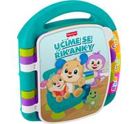 Fisher-Price Musical Book Czech Version libretto educativo a contrasto 1 pz
