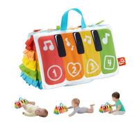 Fisher-Price Baby Musical Toy, Kick & Play Soft Piano for Tummy Time with Lights